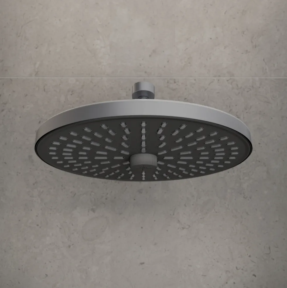 Ideal Standard Idealrain Alu+ Round Fixed Multi-Function Shower Head