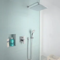 Ideal Standard Idealrain Round Fixed 400mm Wall Shower Arm
