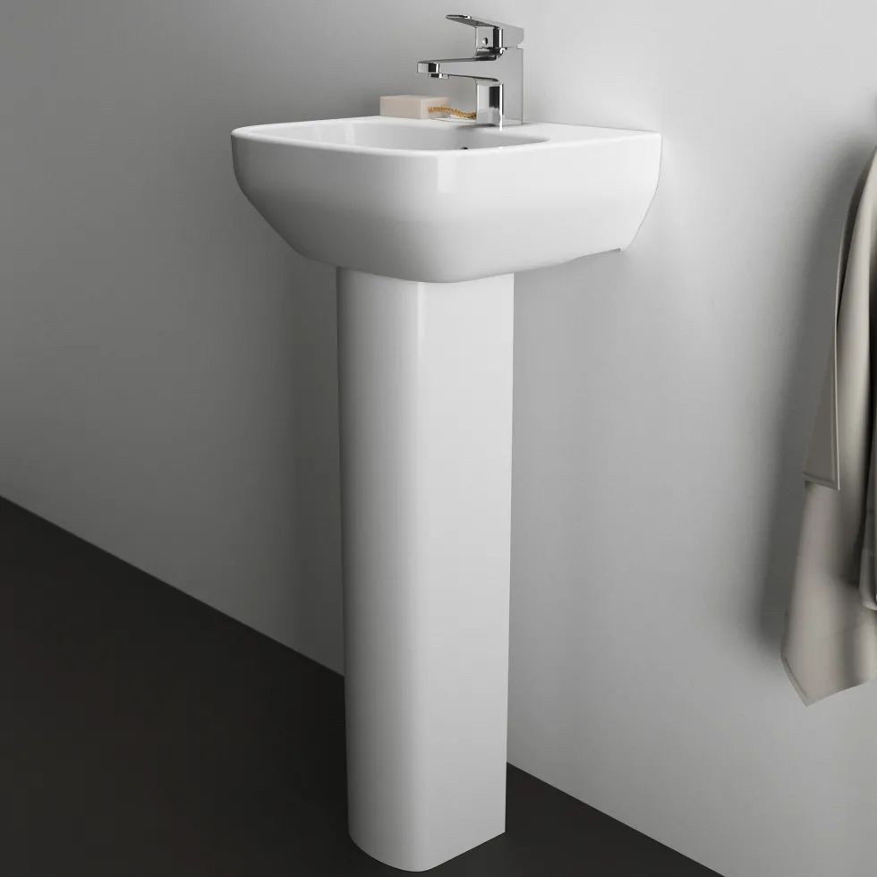 Ideal Standard i.life A Cloakroom Basin & Pedestal