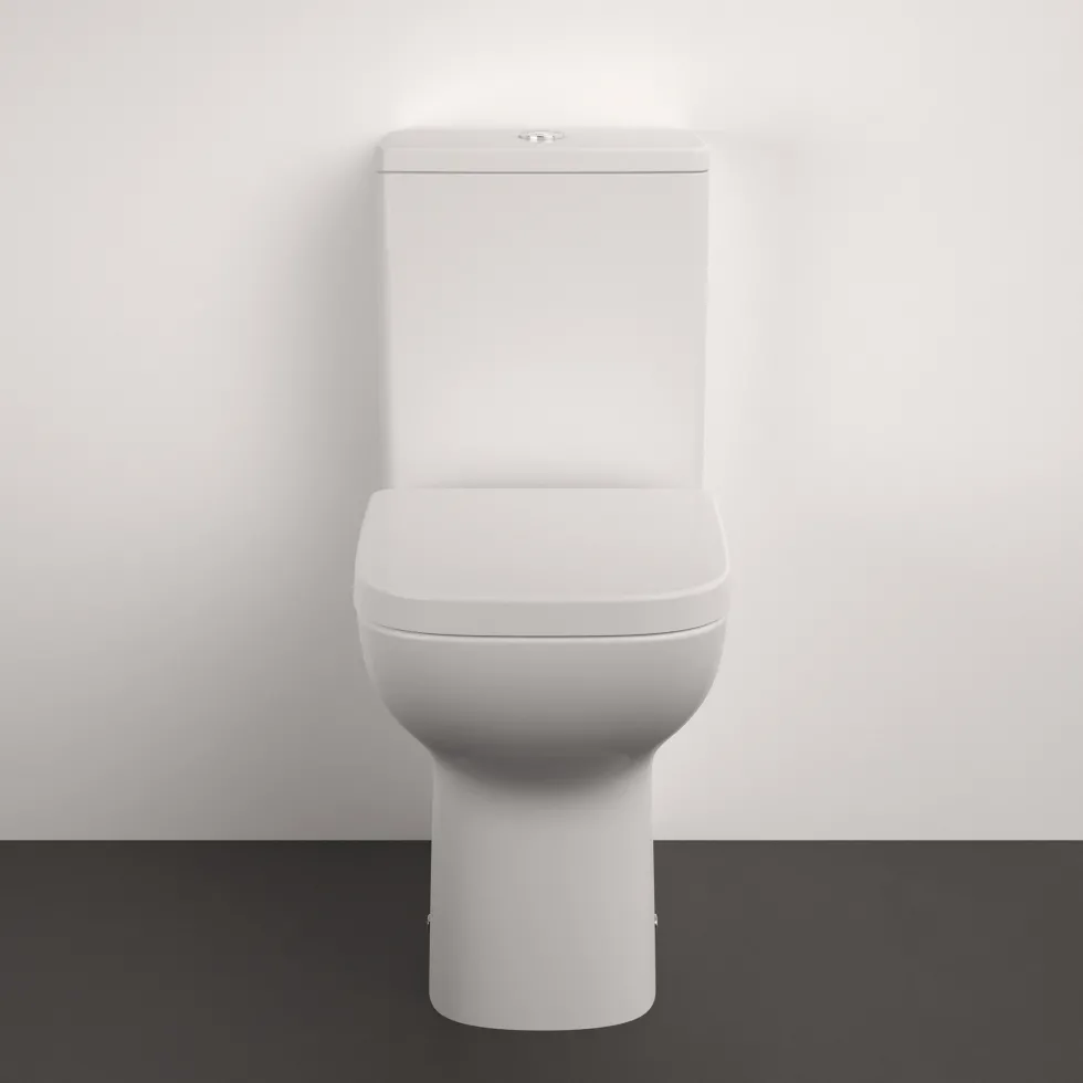 Ideal Standard i.life A Close Coupled Fully Back to Wall Rimless Toilet with Soft Close Seat