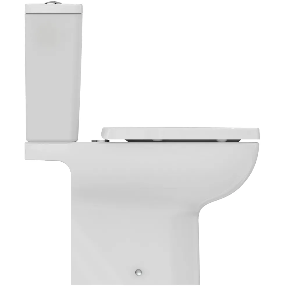 Ideal Standard i.life A Close Coupled Rimless Toilet with Soft Close Seat
