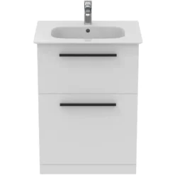 Ideal Standard i.life A 640mm Floorstanding 2 Drawer Vanity Unit & Basin