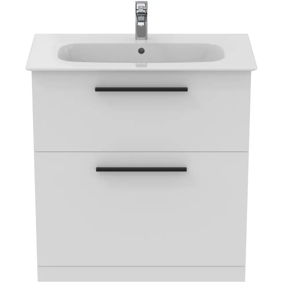 Ideal Standard i.life A 840mm Floorstanding 2 Drawer Vanity Unit & Basin