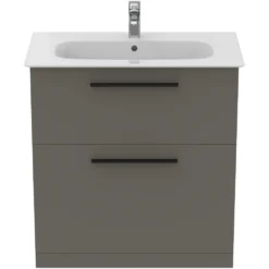 Ideal Standard i.life A 840mm Floorstanding 2 Drawer Vanity Unit & Basin