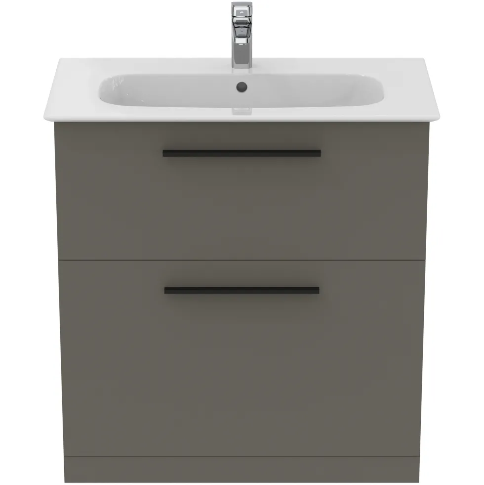 Ideal Standard i.life A 840mm Floorstanding 2 Drawer Vanity Unit & Basin