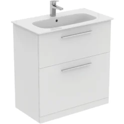 Ideal Standard i.life A 840mm Floorstanding 2 Drawer Vanity Unit & Basin