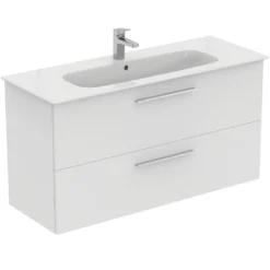 Ideal Standard i.life A 1240mm Wall Mounted 2 Drawer Vanity Unit & Basin