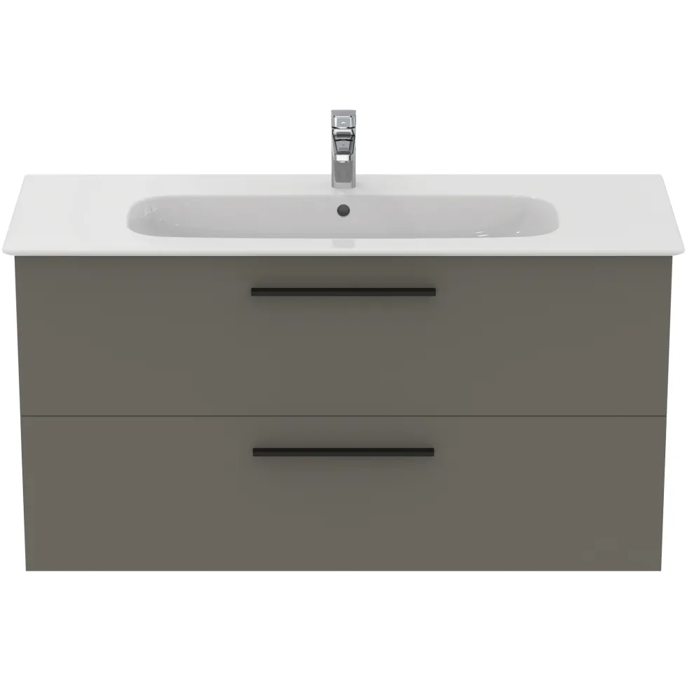 Ideal Standard i.life A 1240mm Wall Mounted 2 Drawer Vanity Unit & Basin