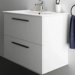 Ideal Standard i.life A 840mm Wall Mounted 2 Drawer Vanity Unit & Basin