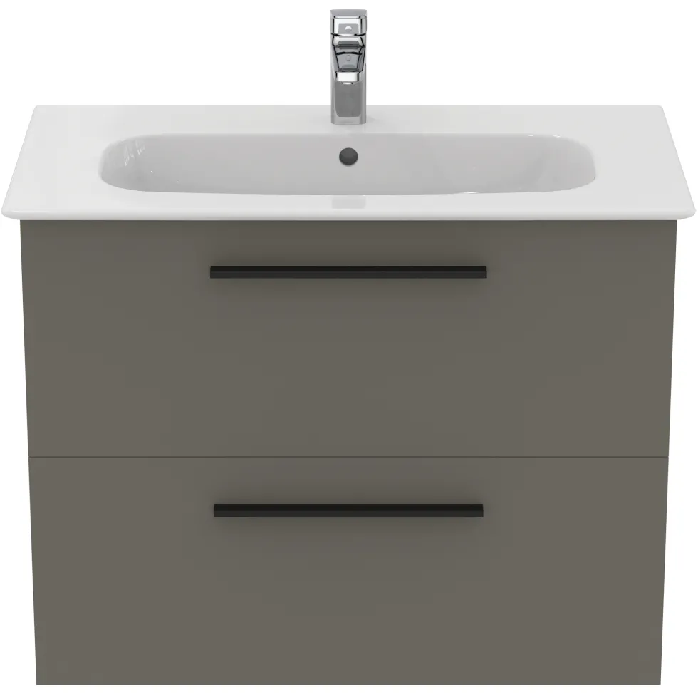 Ideal Standard i.life A 840mm Wall Mounted 2 Drawer Vanity Unit & Basin