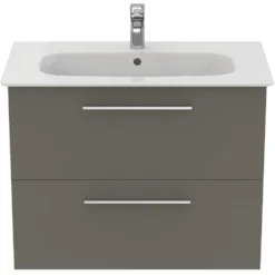 Ideal Standard i.life A 840mm Wall Mounted 2 Drawer Vanity Unit & Basin