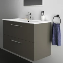 Ideal Standard i.life A 1040mm Wall Mounted 2 Drawer Vanity Unit & Basin