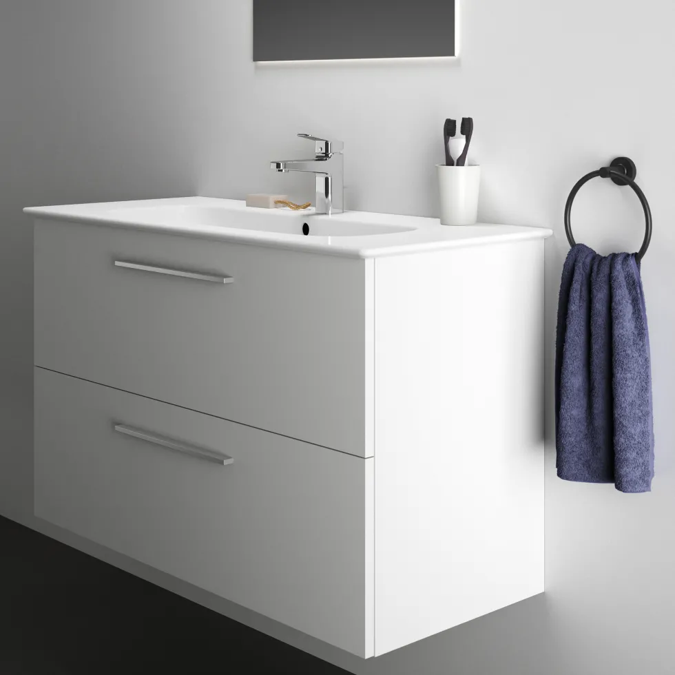 Ideal Standard i.life A 1040mm Wall Mounted 2 Drawer Vanity Unit & Basin