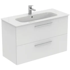 Ideal Standard i.life A 1040mm Wall Mounted 2 Drawer Vanity Unit & Basin