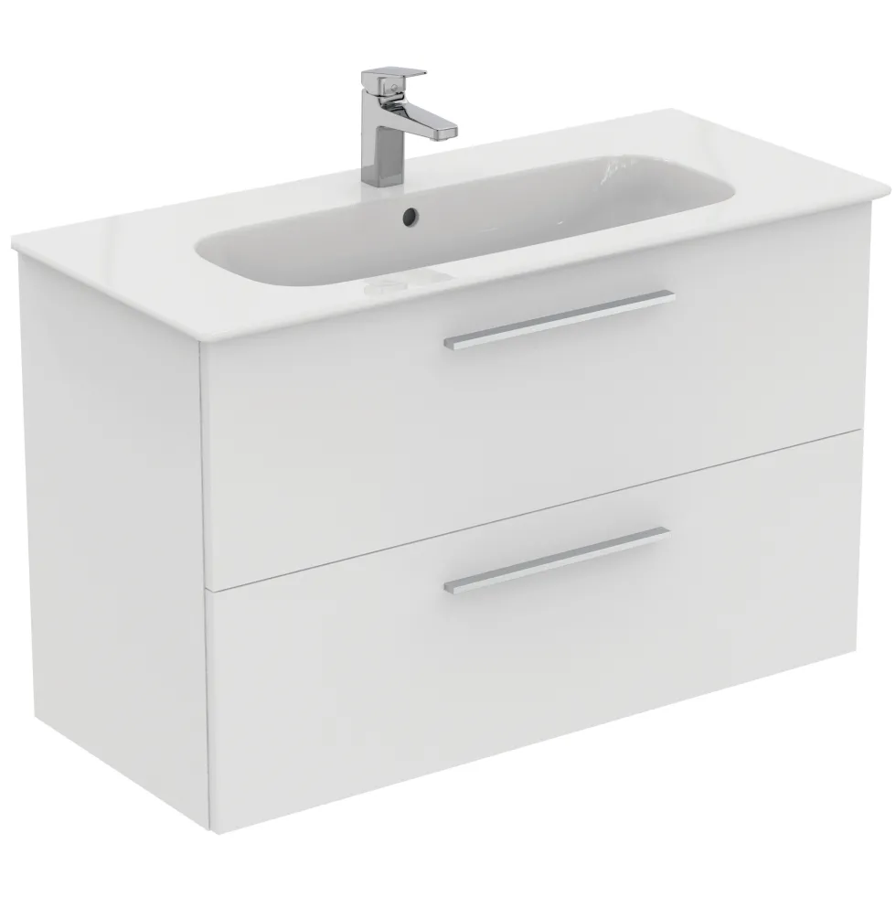 Ideal Standard i.life A 1040mm Wall Mounted 2 Drawer Vanity Unit & Basin