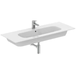 Ideal Standard i.life A Wall Hung Basin & Chrome Bottle Trap