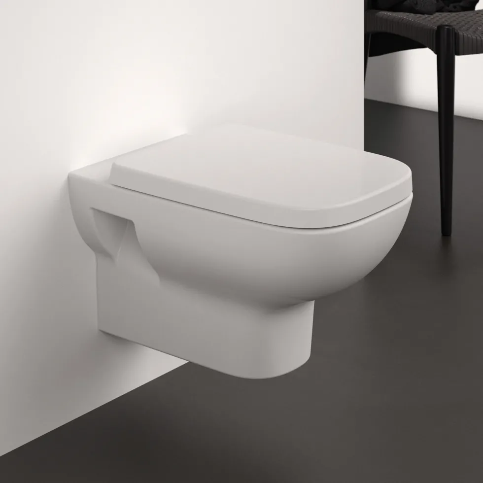 Ideal Standard i.life A Wall Hung Rimless Toilet with Soft Close Seat