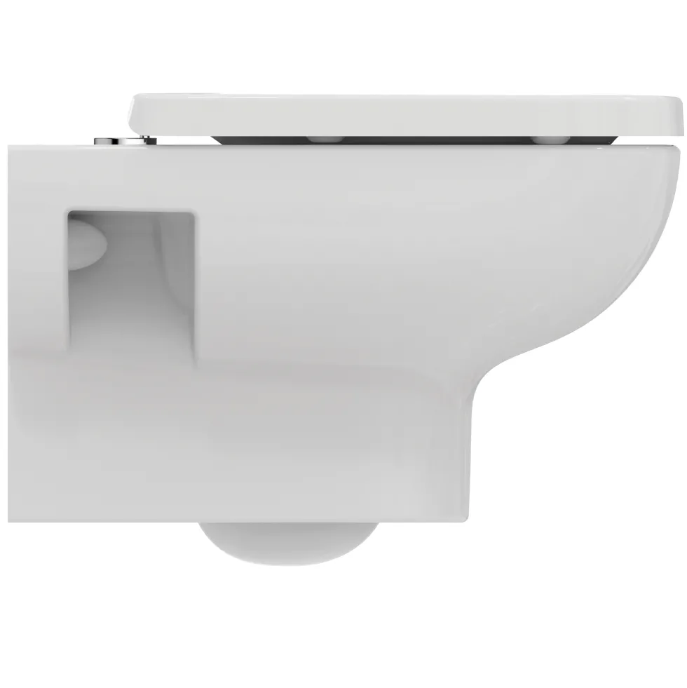 Ideal Standard i.life A Wall Hung Rimless Toilet with Soft Close Seat