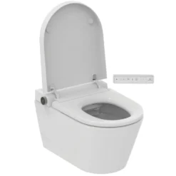 Ideal Standard i.life E Wall Hung Smart Toilet With Soft Close Seat & Remote Control