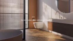 Ideal Standard i.life E Wall Hung Smart Toilet With Soft Close Seat & Remote Control