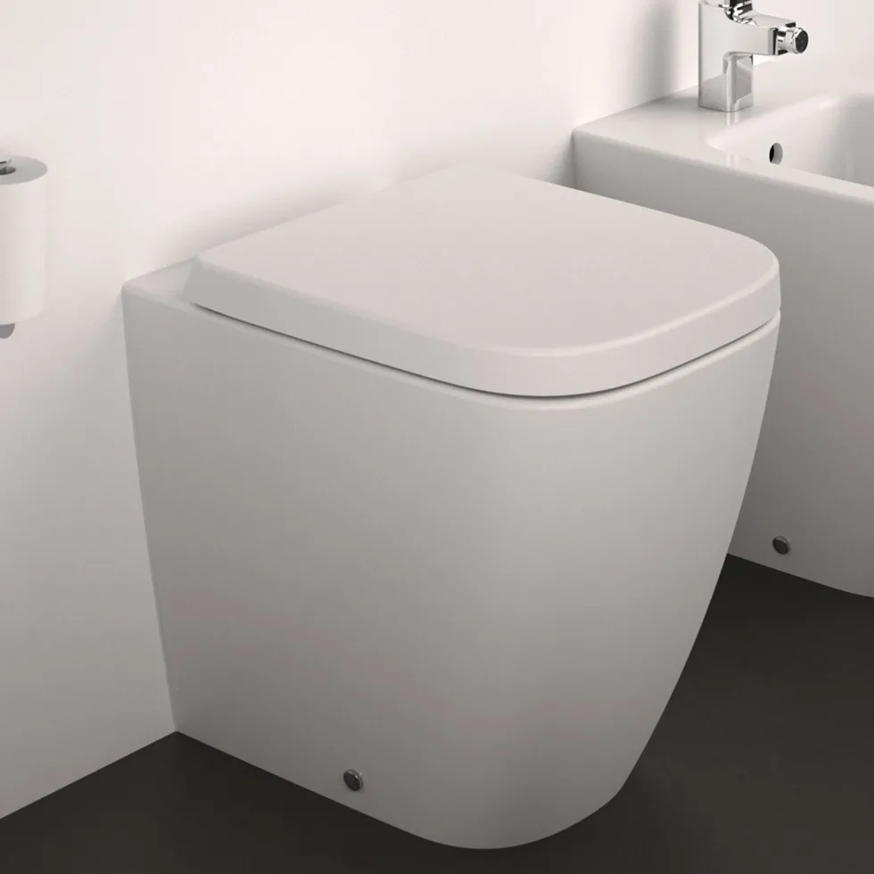 Ideal Standard i.life S Compact Back To Wall Rimless Toilet with Soft Close Seat