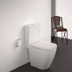 Ideal Standard i.life S Compact Close Coupled Rimless Toilet with Soft Close Seat