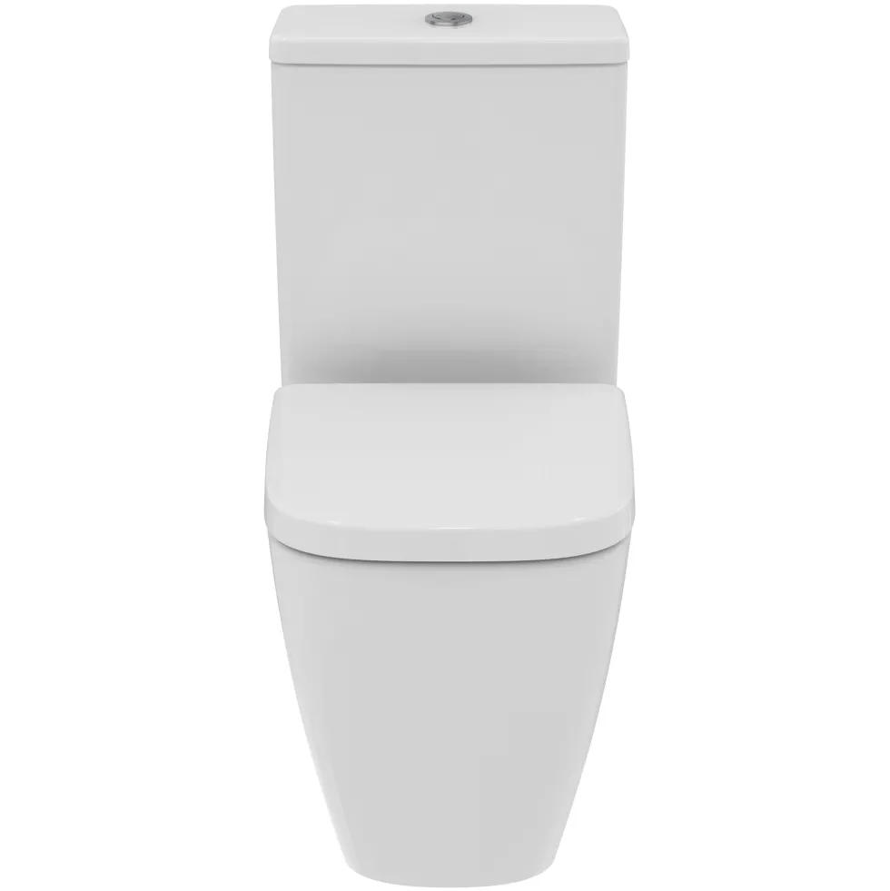 Ideal Standard i.life S Compact Corner Close Coupled Rimless Toilet with Soft Close Seat