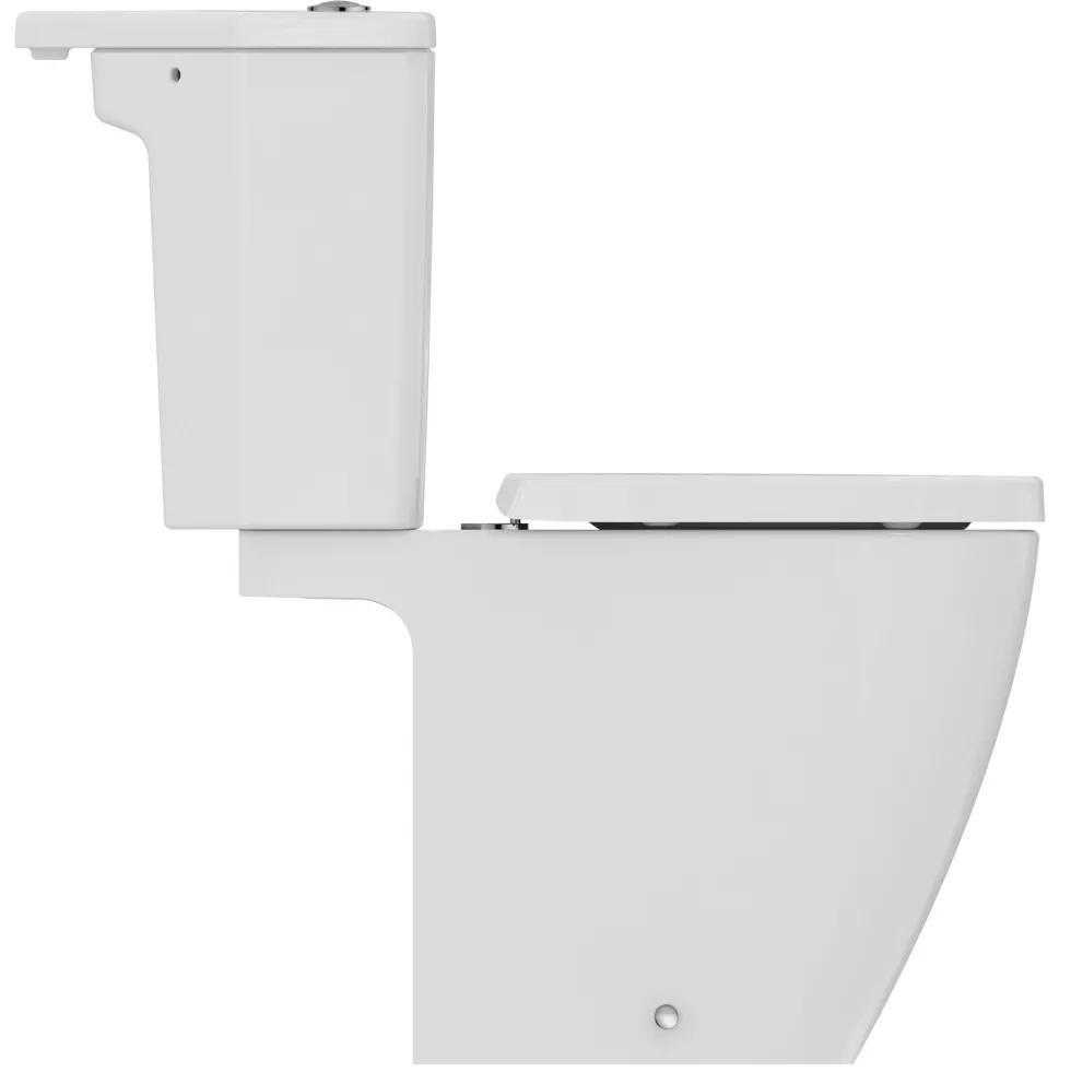Ideal Standard i.life S Compact Corner Close Coupled Rimless Toilet with Soft Close Seat