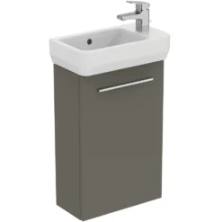 Ideal Standard i.life S 450mm Cloakroom Wall Mounted 1 Door Vanity Unit & Basin