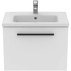 Ideal Standard i.life S 600mm Wall Mounted 1 Drawer Compact Vanity Unit & Basin