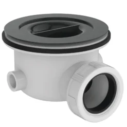 Ideal Standard 90mm Matt White Fast Flow Shower Waste
