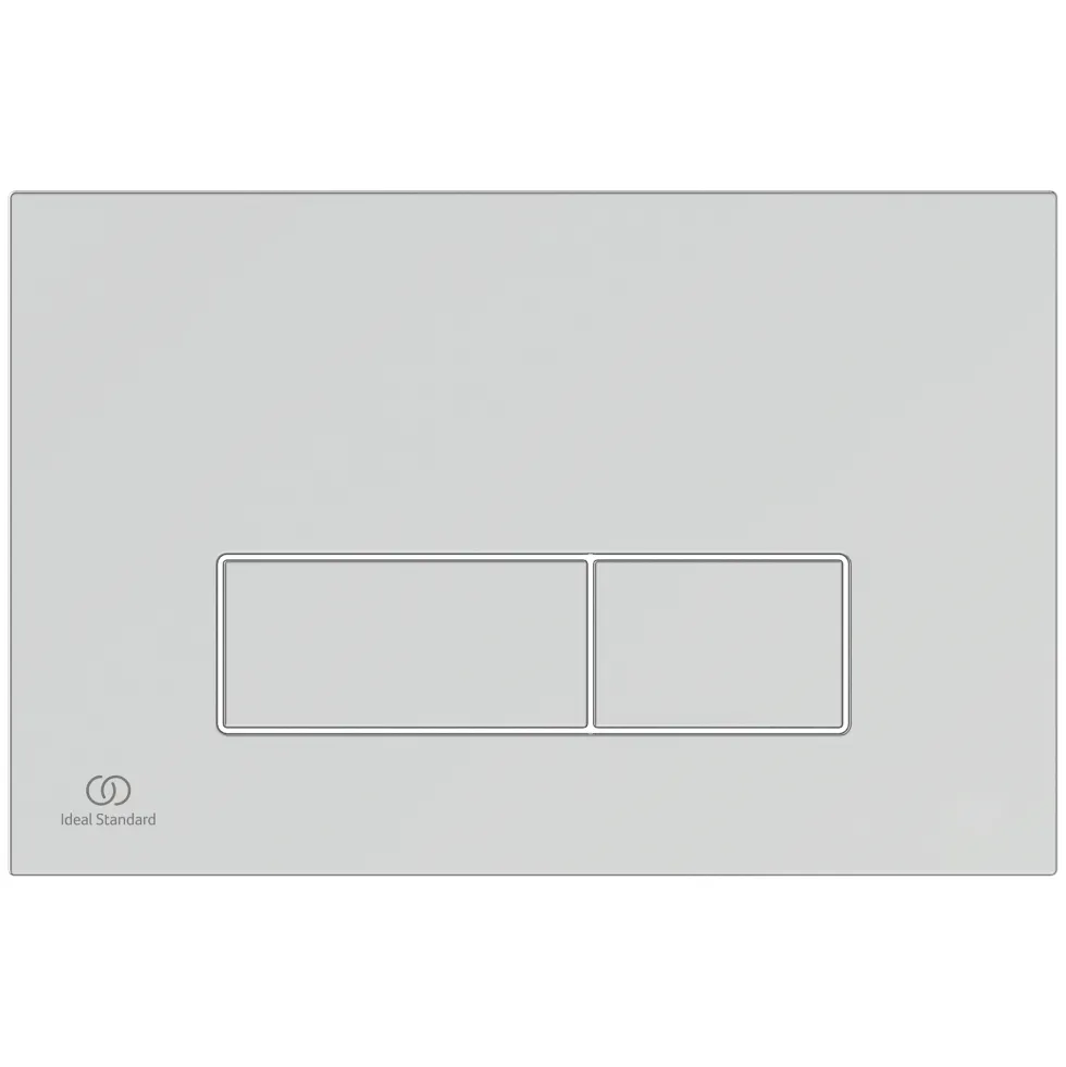 Ideal Standard ProSys WRAS Approved 125mm Depth Concealed Cistern & Chrome Dual Flush Plate