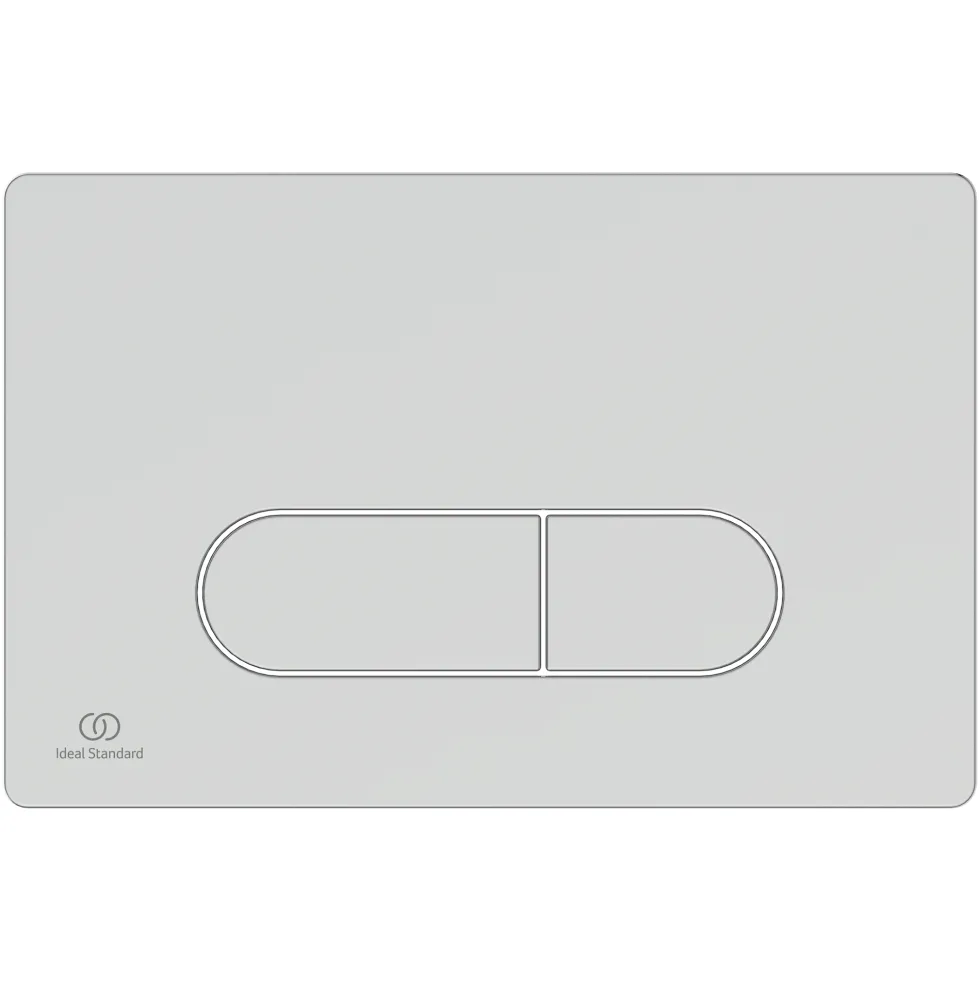 Ideal Standard ProSys WRAS Approved 125mm Depth Concealed Cistern & Chrome Dual Flush Plate