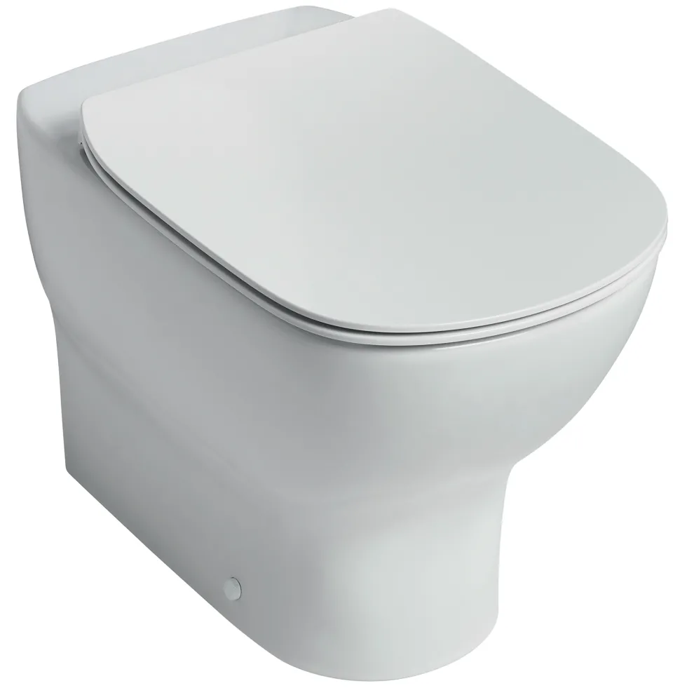 Ideal Standard Tesi Back to Wall Toilet with Aquablade® Flush Technology & Soft Close Seat