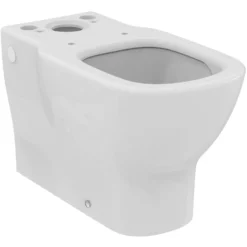 Ideal Standard Tesi Close Coupled Fully Back to Wall Toilet with Aquablade® Flush Technology & Soft Close Seat