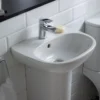 Ideal Standard Tesi 450mm Basin & Semi Pedestal