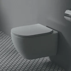 Ideal Standard Tesi Wall Hung Toilet with Aquablade® Flush Technology & Soft Close Seat