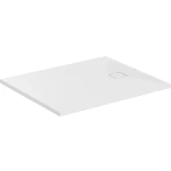 Ideal Standard Ultra Flat Evo Rectangular Anti-Slip Acrylic Shower Tray with End Waste - 5 Sizes