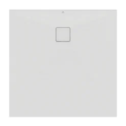 Ideal Standard Ultra Flat Evo Square Anti-Slip Acrylic Shower Tray with Offset Waste - 4 Sizes