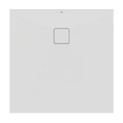 Ideal Standard Ultra Flat Evo Square Anti-Slip Acrylic Shower Tray with Offset Waste - 4 Sizes