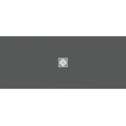 Ideal Standard Ultra Flat S+ Concrete Grey Rectangular Anti-Slip Stone Resin Shower Tray - 7 Sizes