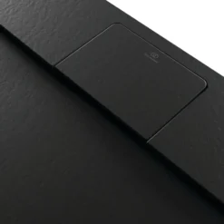Ideal Standard Ultra Flat S i.life Jet Black Rectangular Anti-Slip Stone Resin Shower Tray - 5 Sizes
