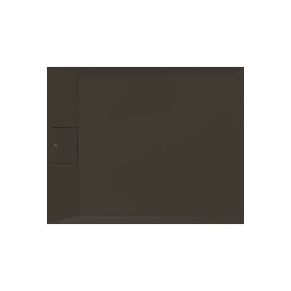 Ideal Standard Ultra Flat S i.life Jet Black Rectangular Anti-Slip Stone Resin Shower Tray - 5 Sizes