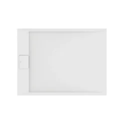 Ideal Standard Ultra Flat S i.life Pure White Rectangular Anti-Slip Stone Resin Shower Tray - 5 Sizes