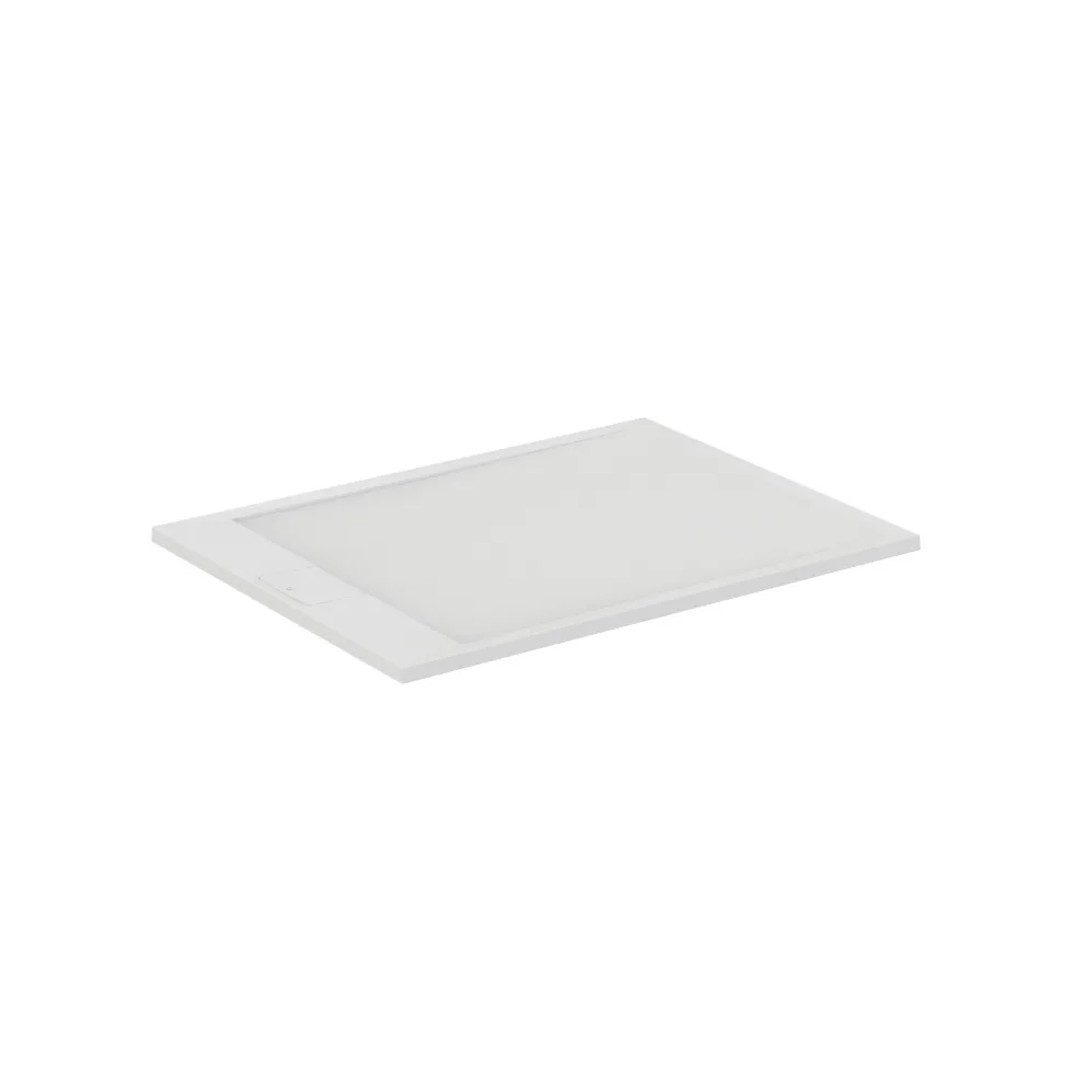Ideal Standard Ultra Flat S i.life Pure White Rectangular Anti-Slip Stone Resin Shower Tray - 5 Sizes