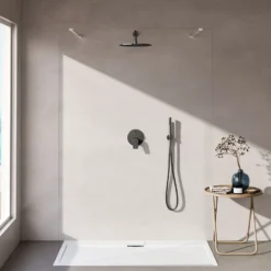Ideal Standard Ultra Flat S i.life Pure White Rectangular Anti-Slip Stone Resin Shower Tray - 5 Sizes