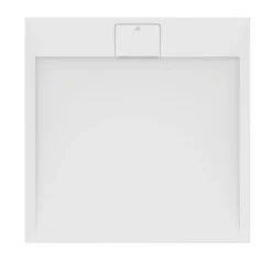 Ideal Standard Ultra Flat S i.life Pure White Square Anti-Slip Stone Resin Shower Tray - 2 Sizes