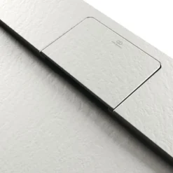 Ideal Standard Ultra Flat S i.life Pure White Square Anti-Slip Stone Resin Shower Tray - 2 Sizes