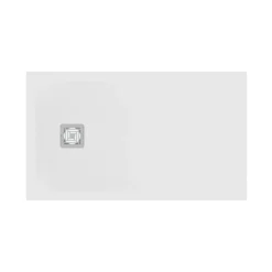 Ideal Standard Ultra Flat S+ Pure White Rectangular Anti-Slip Stone Resin Shower Tray - 7 Sizes