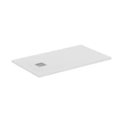 Ideal Standard Ultra Flat S+ Pure White Rectangular Anti-Slip Stone Resin Shower Tray - 7 Sizes